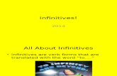 Infinitives 2014 New