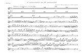 Mercadante Concerto E Minore - Flute