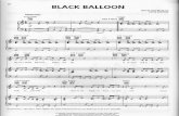 Black Balloon ~ Goo Goo Dolls