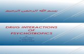 Psychotropic Drug Interactions