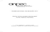 ANPEC 2012 - Economia Brasileira