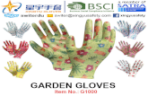 17 garden gloves xingyu gloves 2015