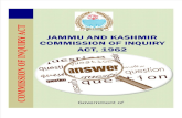 JAMMU AND KASHMIR COMMISSION OF INQUIRY  - Jammu Kashmir Government (2)