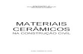 MATERIAIS CERÂMICOS NA CONSTRUÇÃO CIVIL