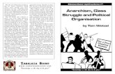 Agitprop 01 Anarchism, Class Struggle and Political Organisation