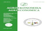 Agroekonomika 5 Casopis 53-54 (2012)