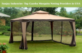 Sunjoy industries top gazebo mosquito netting providers in usa