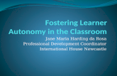 Fostering learner autonomy in the classroom