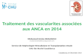 Traitemnt des vascularites   ANCA en 2014
