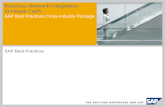 Business Network Integration In-House Cash SAP Best Practices Cross-Industry Package SAP Best Practices