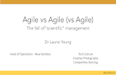 Agile vs agile (vs agile)