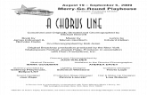 A Chorus Line Insert