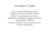 Ancillary tasks