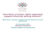Women and Human Rights - Marama Davidson