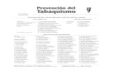 Prevenci³n del Tabaquismo. v8, sup1, Noviembre 2006