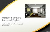 Modern furniture trends & styles