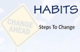 Steps To Changing Habits