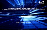 ANARCHISM AND AUTHORITY - Riseup .ANARCHISM AND AUTHORITY ... Indeed, a comprehensive treatment of