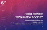 Guest speaker preparation booklet (updated)