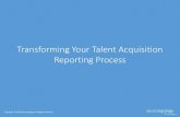 Transforming Your Talent Acquisition Reporting Process