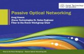 Passive Optical Networking -   EDFA WDM Combiner ... By NEC Laboratories America ... (NEC) 32 . Fiber to the Room - Passive Optical Networking 101 . Fiber to the Room