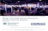 Walk-Through Metal Detectors Market Survey Report .Walk-Through Metal Detectors Market Survey Report
