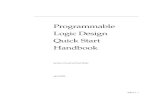 Programmable Logic Design Quick Start .Programmable Logic Design Quick Start Handbook ... programmable