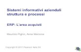 Sistemi Informativi Aziendali - Struttura e .Sistemi informativi aziendali â€“ struttura e processi
