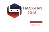HACK-IT-N  .HACK-IT-N 2018 DOSSIER DE PARTENARIAT   event@hack-it-n.com