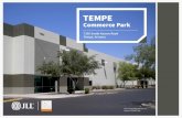 TEMPE - .TEMPE Commerce Park 7350 South Kyrene Road Tempe, Arizona +â€“ Jones Lang LaSalle Americas,