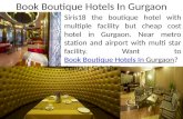 Hotel in Gurgaon  at Cheap and Affordable price