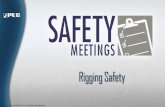 Rigging Safety - SafeLandUSA .PPT-SM-RIGGING 2014 Rigger Role ... Safety Meeting Quiz: Rigging Safety