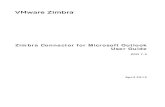 Zimbra Connector for Microsoft Outlook - email.it Instructions Connector for   The Zimbra Connector
