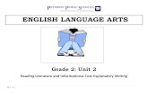 ENGLISH LANGUAGE ARTS - Paterson School arts/Curriculum...  Second grade English ... grade English