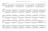 Hanon Exercise No. 1 - el-atril.com de piano HANON.pdf¢  q = 96 Hanon Exercise No. 5 C.L. Hanon 5 1