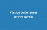 Passive voice tenses speaking activities - Skyteach Passive voice speaking activities Created by Yulia