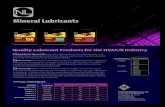 Mineral Lubricants - National Refrigerants Lubricants National ... Quality Lubricant Products for the HVAC/R Industry. ... Lubricants Cross Reference Guide National Refrigerants, Inc