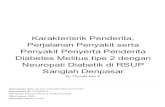 Neuropati Diabetik di RSUP - Penderita, Perjalanan Penyakit serta Penyakit Penyerta Penderita Diabetes