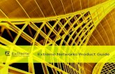 Extreme Networks Product Guide - Extreme Networks Product Guide. Extreme Networks Product Guide Table