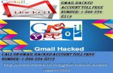 To Tackle Pesky Issues, Dial Gmail Hacked Account 1-866-224-8319