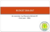 Union Budget 2016-2017