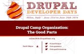 Zs³fi Major - Drupal Camp Organization: The Good Parts