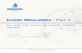 Inside wearables - the rocky path towards personalized, insightful wearables
