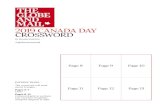 2019 CANADA DAY CROSSWORD ... 2019 CANADA DAY CROSSWORD #globecrossword INSTRUCTIONS The crossword will