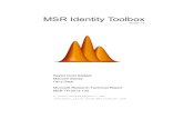 MSR Identity Toolbox - .Identity Toolbox 1 MSR Identity Toolbox: A MATLAB Toolbox for Speaker Recognition