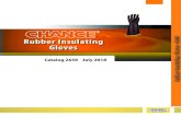 Rubber Insulating Gloves Rubber Insulating Gloves â€“2650 .Chance natural rubber insulating gloves