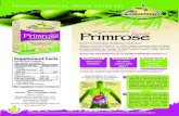 Product Sheet Primrose