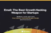 Email - The Best Growth Hacking Weapon for Startups