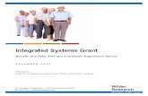 Integrated Systems Grant - Results of a Pilot Test of a Consumer Experience Survey