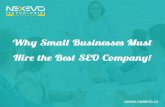 Why small businesses must hire the best seo company!